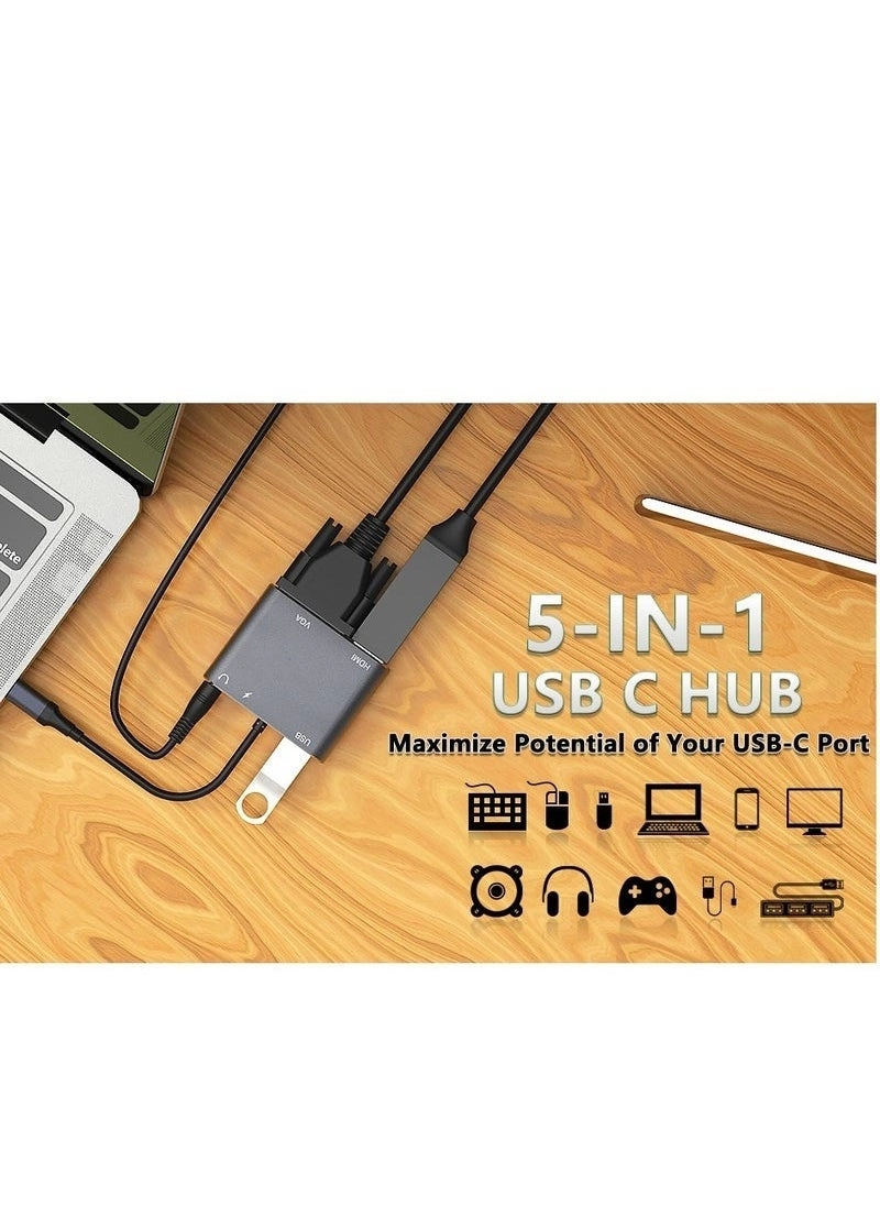 USB C Hub Adapter - USB 3.0 4K