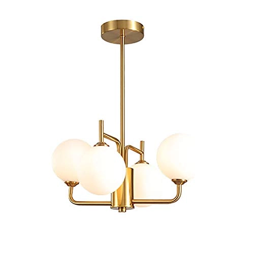 Magic Bean Molecular Chandelier - Golden 4 heads G9