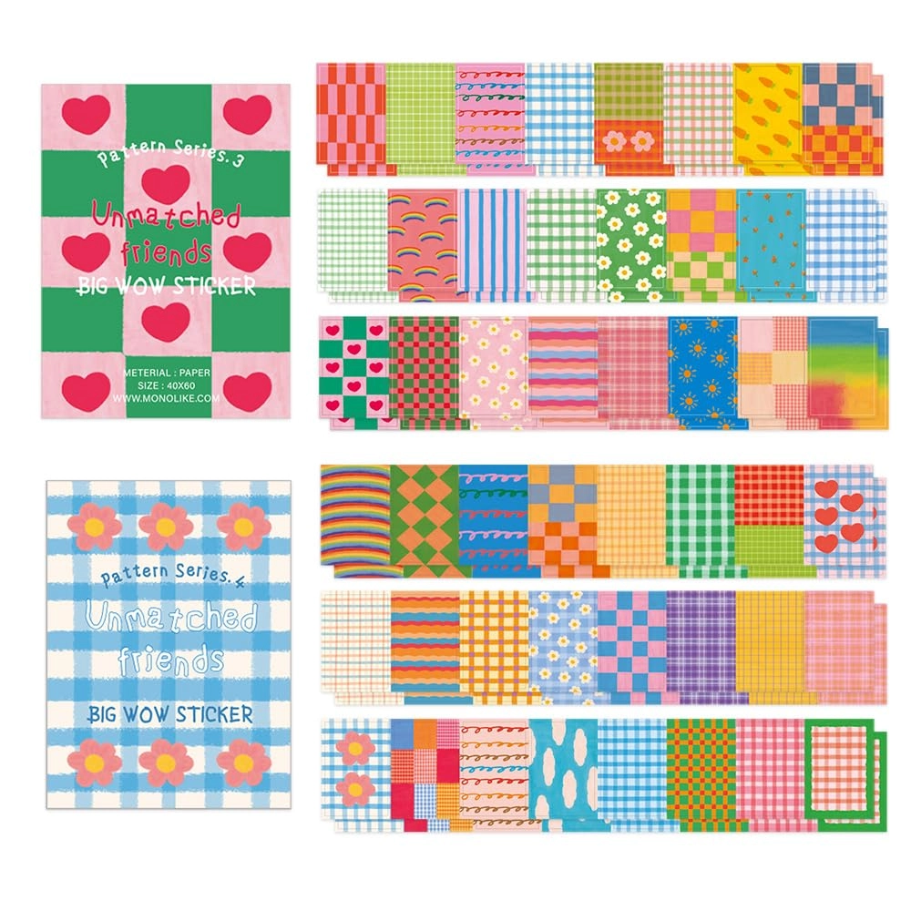 Monolike Inspirational Sticker Book 48 pcs