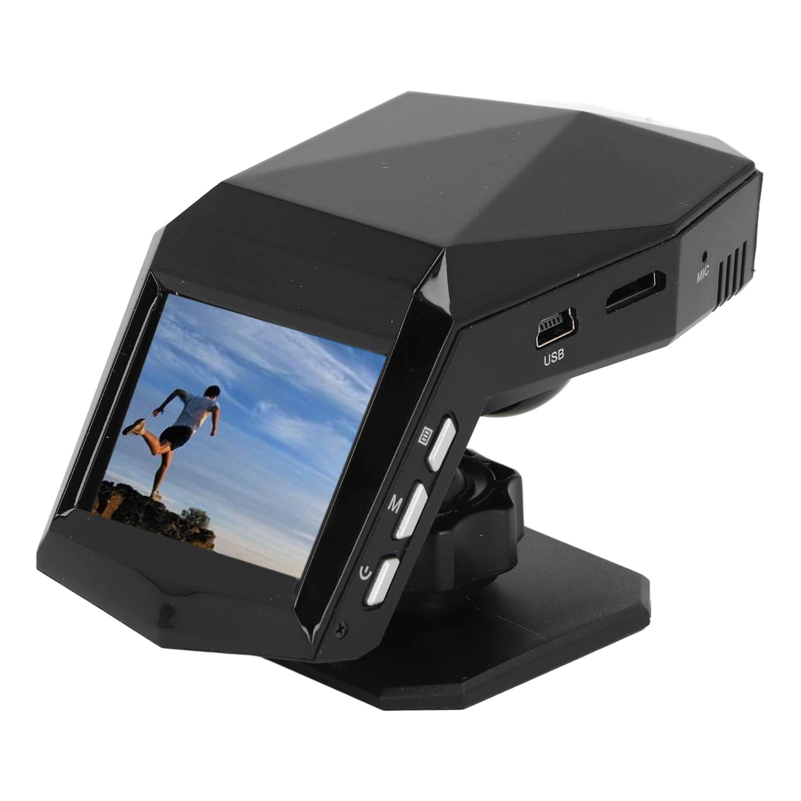 PUNELE Front Rear Dash Cam - 1920x1080P/30fps