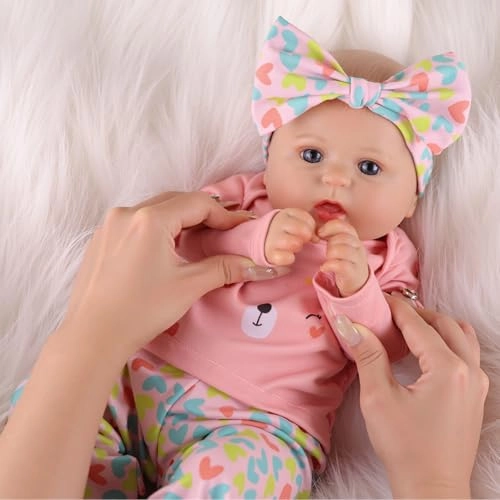 Reborn Baby Doll - 20 Inch Vinyl Girl Ages 3+
