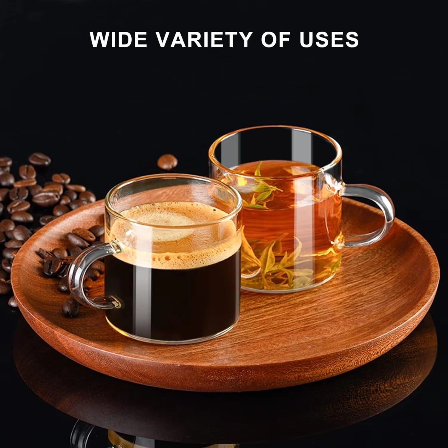 Espresso Cup - 2 pcs Insulated 120 ml