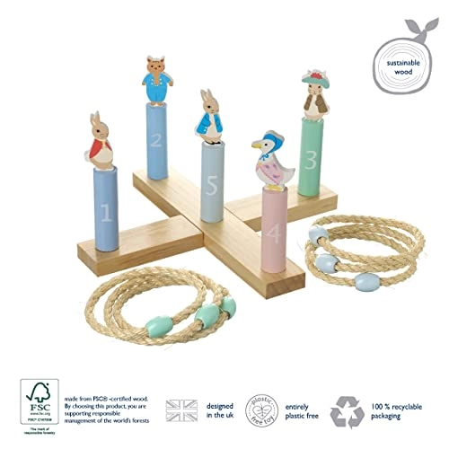 Peter Rabbit Wooden Hoopla - 3 years and up 11 piece(s)