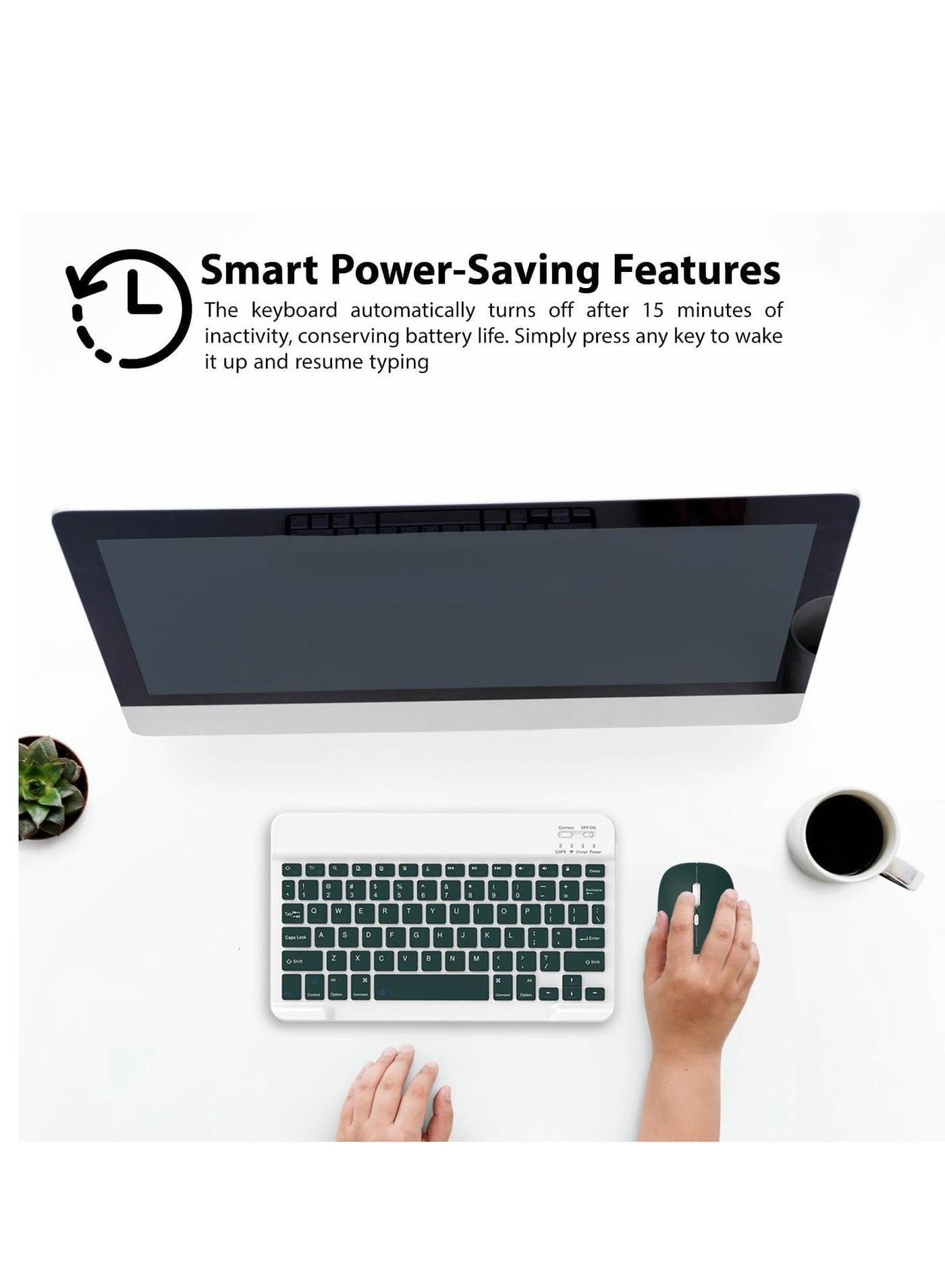 Bluetooth Keyboard and Mouse Combo