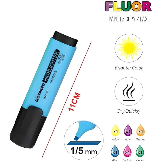 Highlighter - Assorted Colors 1/5mm