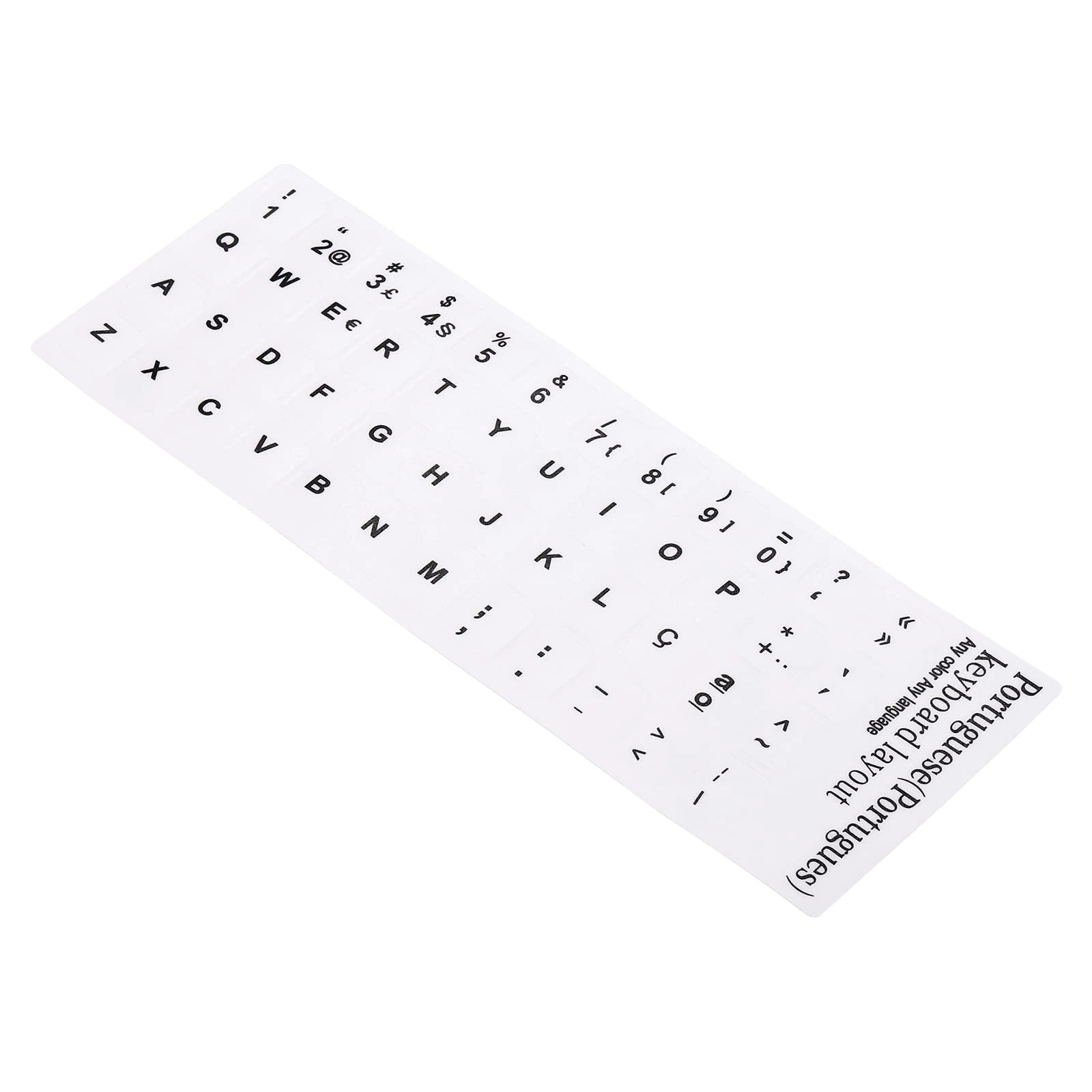 PATIKIL Keyboard Layout Stickers - PT