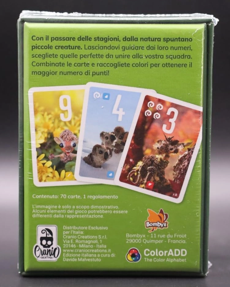 Pixies - The Little Creatures of the Seasons - Card Game (Italian)