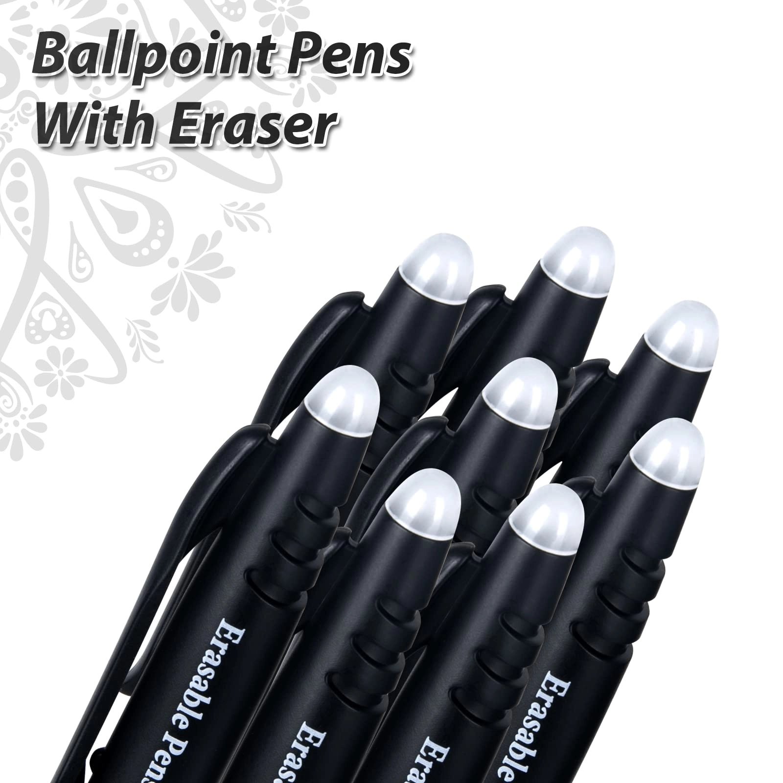Erasable Gel Pens - 8-Piece 0.7mm