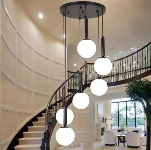 Jhoomar Hanging Light - 6 Light Chandelier