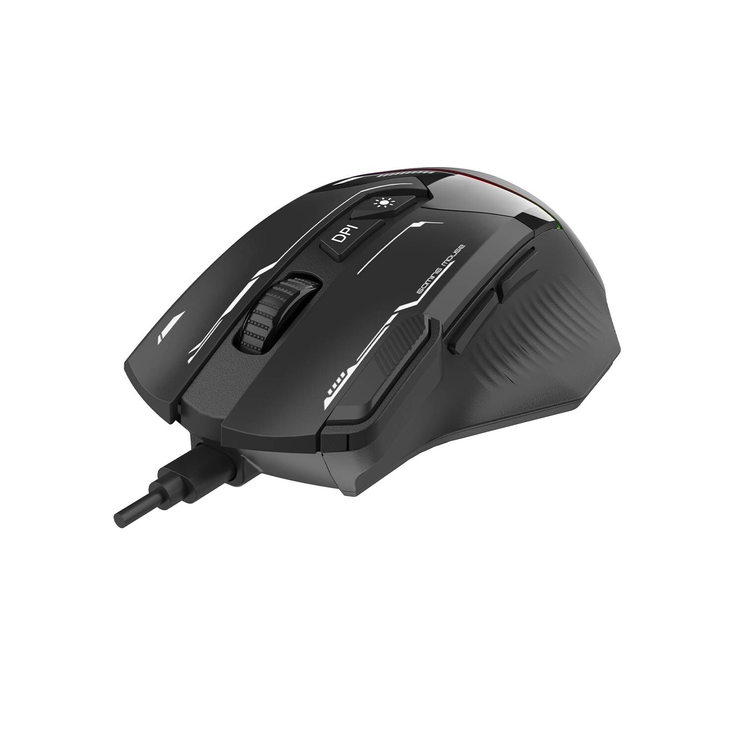 Porodo Gaming 7200 DPI Gaming Mouse - Wired