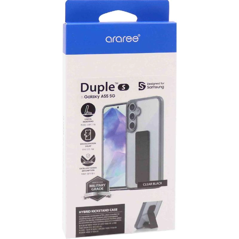 Duple S Back Cover with Stand for Honor X9c 5G