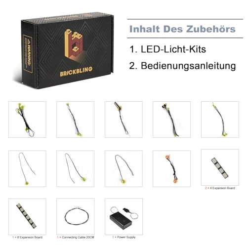 The Burrow - Collectors' Edition - LED Light Set Compatible with 76437