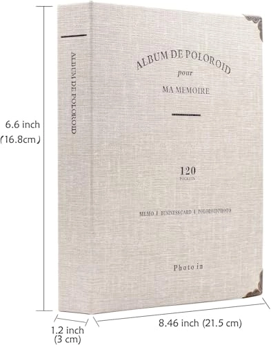 Instax Mini 120 Pockets PU Leather Photo Album
