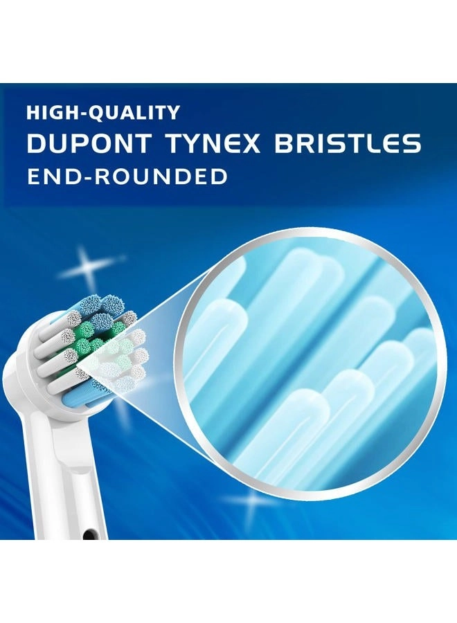 Replacement Toothbrush Heads - 4 Count Soft Ultrathin Bristles