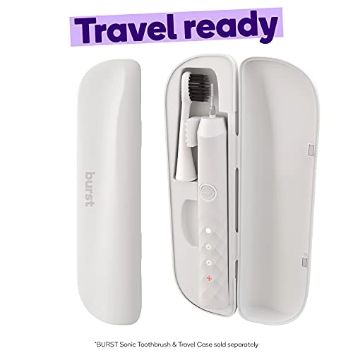 Sonic Toothbrush Travel Case - White Magnetic Closure