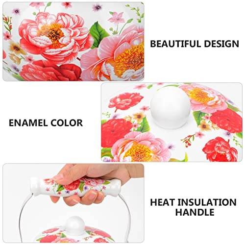 Porcelain Teapot - Ceramic Enameled 2. 5L