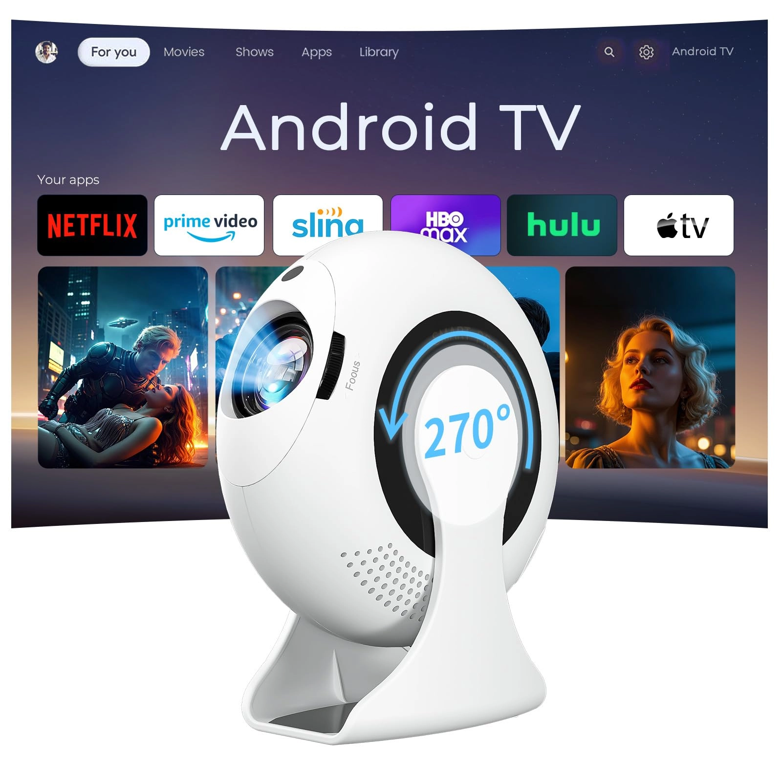 LYNCAST SkyLoop 200 CD200 200 ANSI lumens