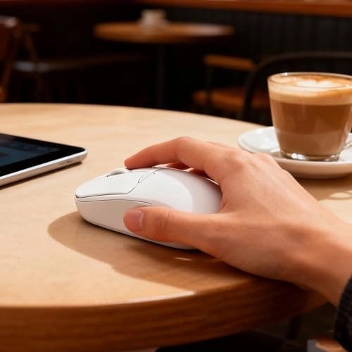 Wireless Mouse Fingerprint Reader - 2.4G BT5.0 USB