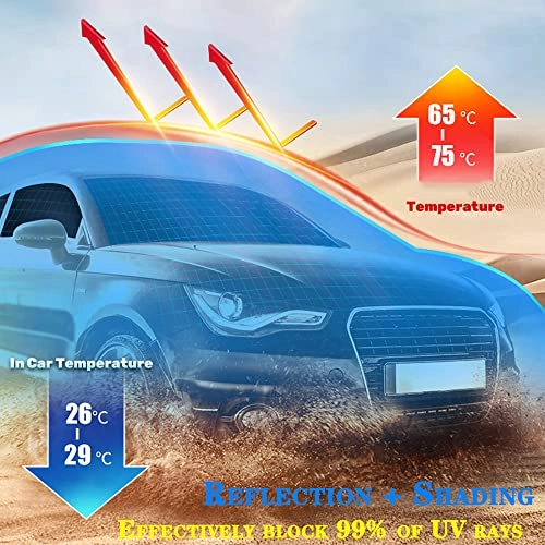 Front Windshield Sun Shade - Ford F-250 F250 2017|2018|2019|2020|2021|2022