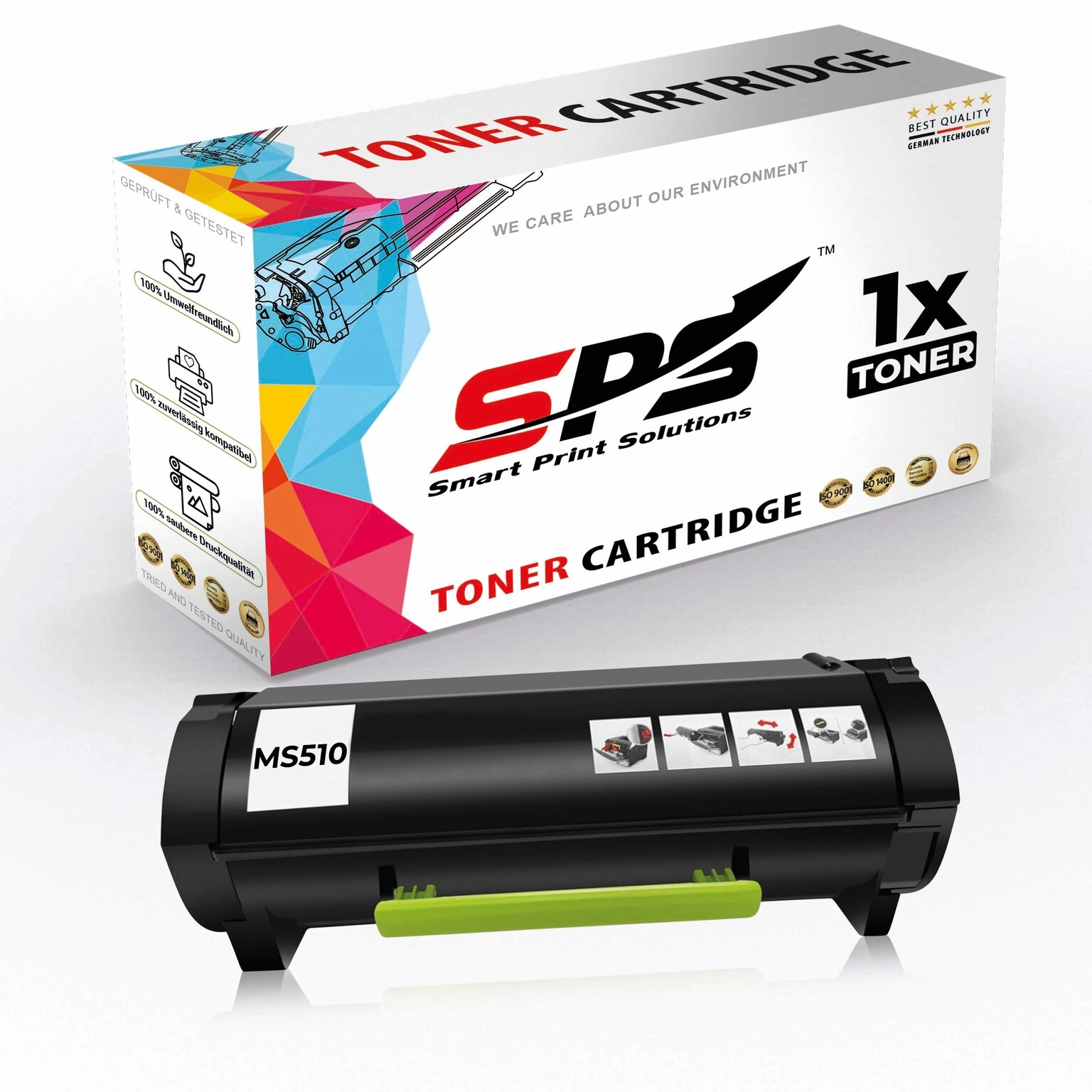 smart print solutions llc MS510 - 25,000 Pages 1x Black