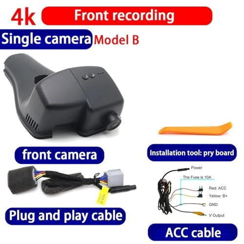 Dash Cam for Maserati Ghibli M157 - 4K 2160P