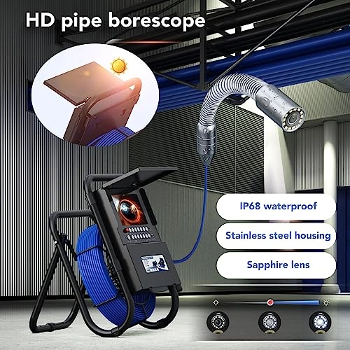 Industrial Endoscope - 1080P 7in LCD IP68