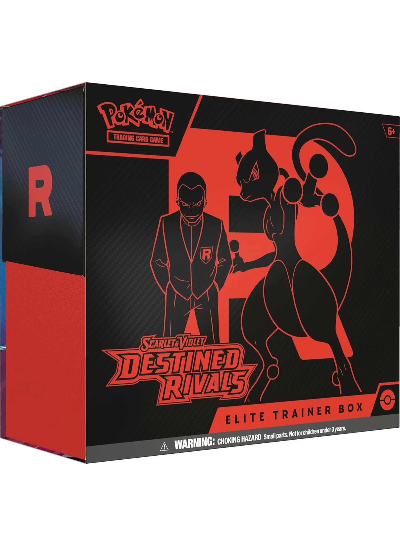 SV10 — SCARLET & VIOLET DESTINED RIVALS ELITE TRAINER BOX - 9 booster packs 65 card sleeves