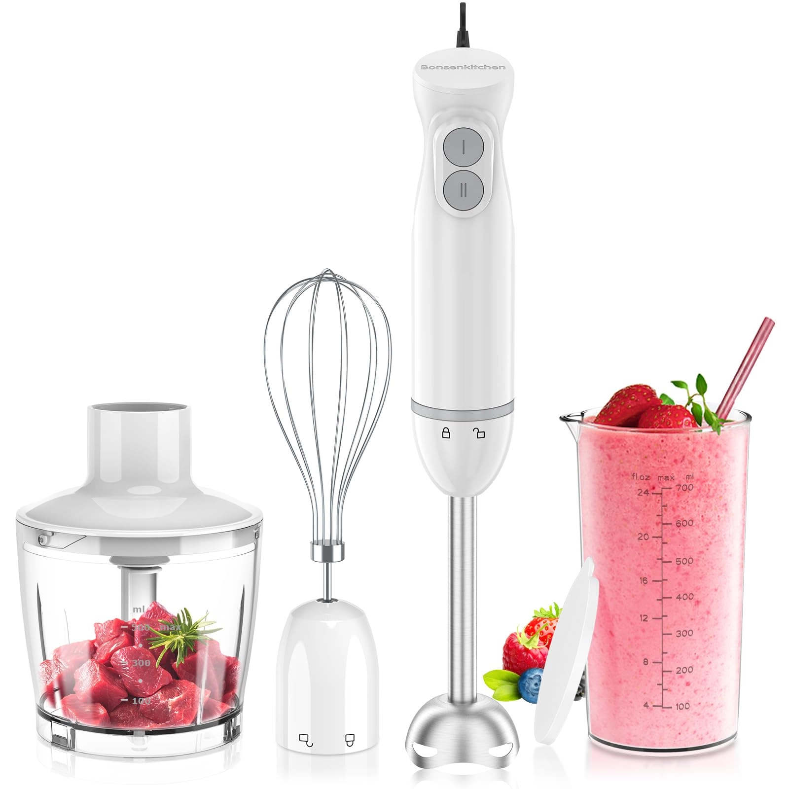 Bonsenkitchen HB3201-SET - 1000W