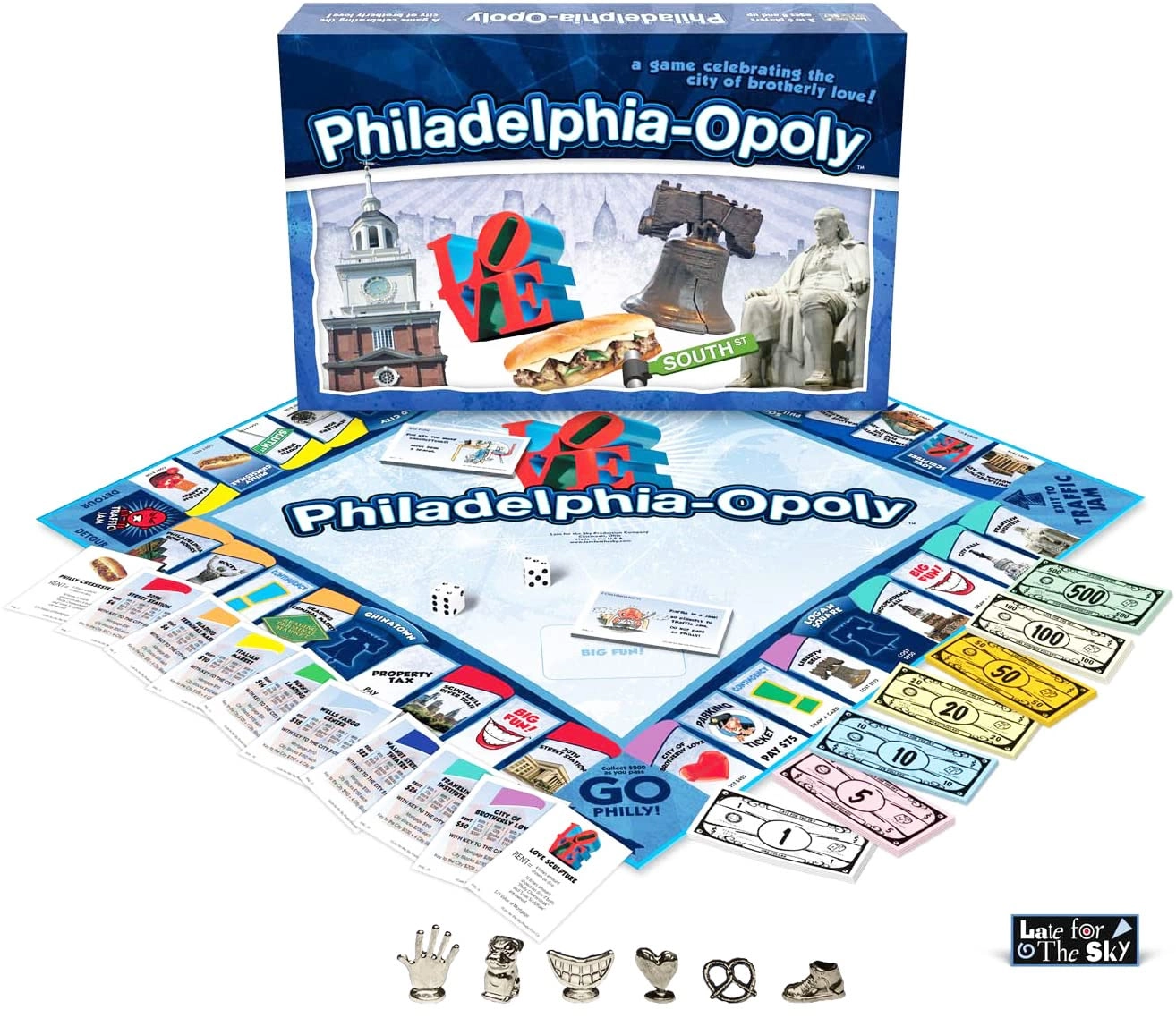 Late for the Sky Philadelphia-opoly