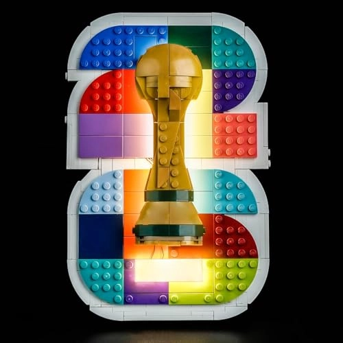 Light kit Compatible with Lego 43032 FIFA World Cup 2026 Official Emblem