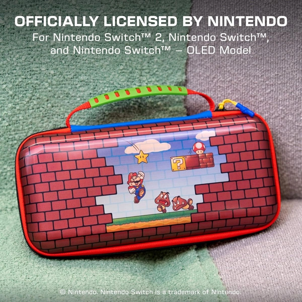 PlayTrek Switch 2 Travel Case - Mario Bricks