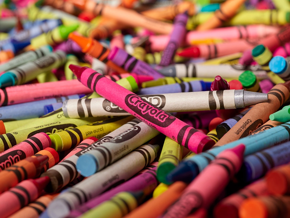 Classic & Limited Edition Retired Color Crayons - 64 Pcs