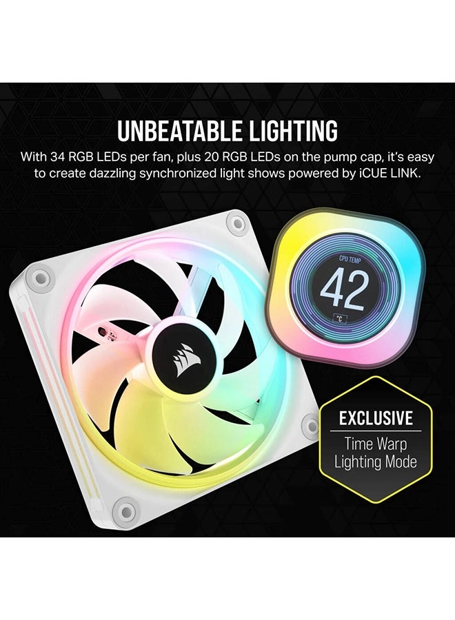 iCUE H150i Elite LCD XT - Three AF120