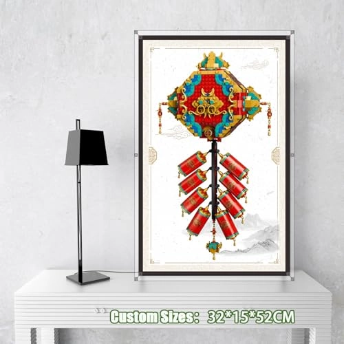 Acrylic Display Case for LEGO 80118 - 32 x 15 x 52 cm 3mm acrylic