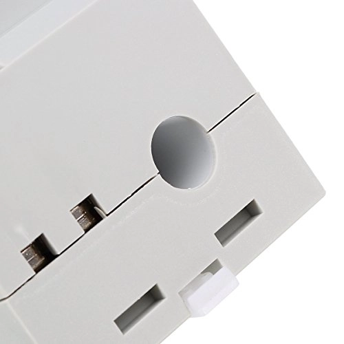 Din Rail AC LED Dual Display Volt Meter Ammeter - AC 80-300V AC 0.2-99.9A