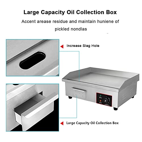 Countertop Electric Griddle - 3000W 50-300C