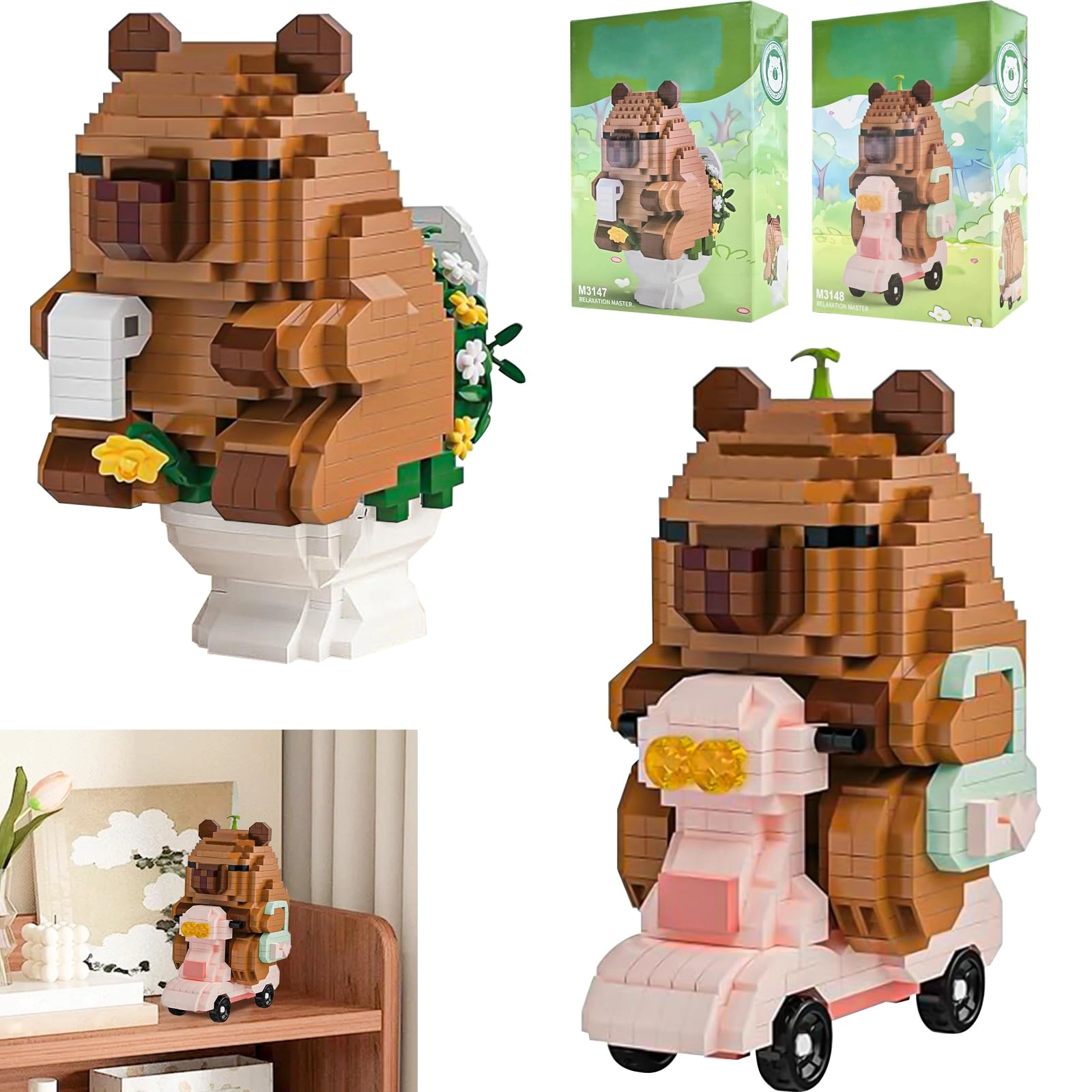 Puasok Capybara - 2 pcs