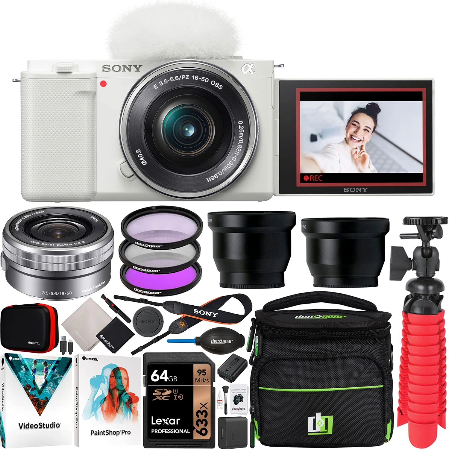 Alpha ZV-E10 ILCEZVE10LB BUNDLE