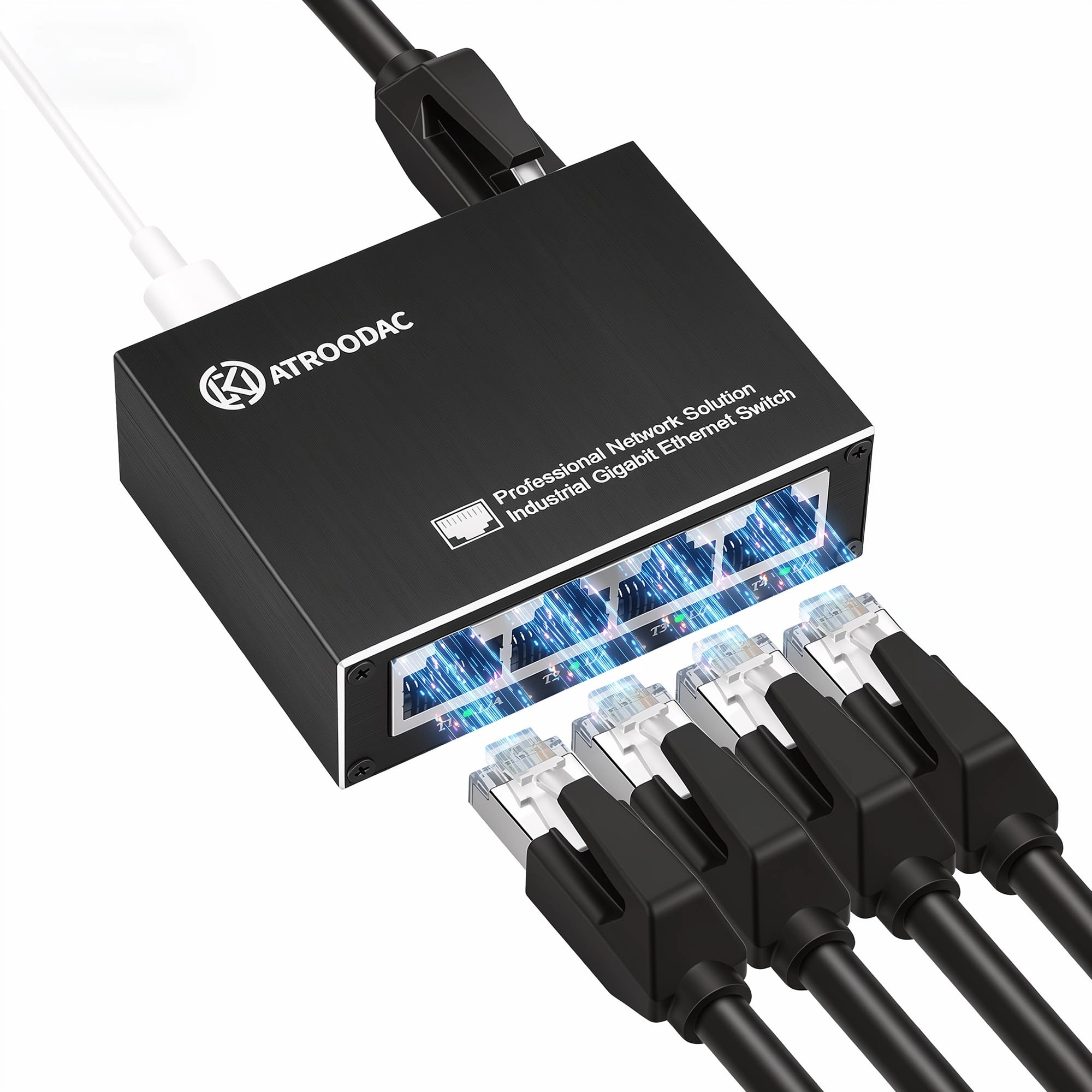 atroodac 5-Ports, Protection Enhanced(non poe) 5-ports