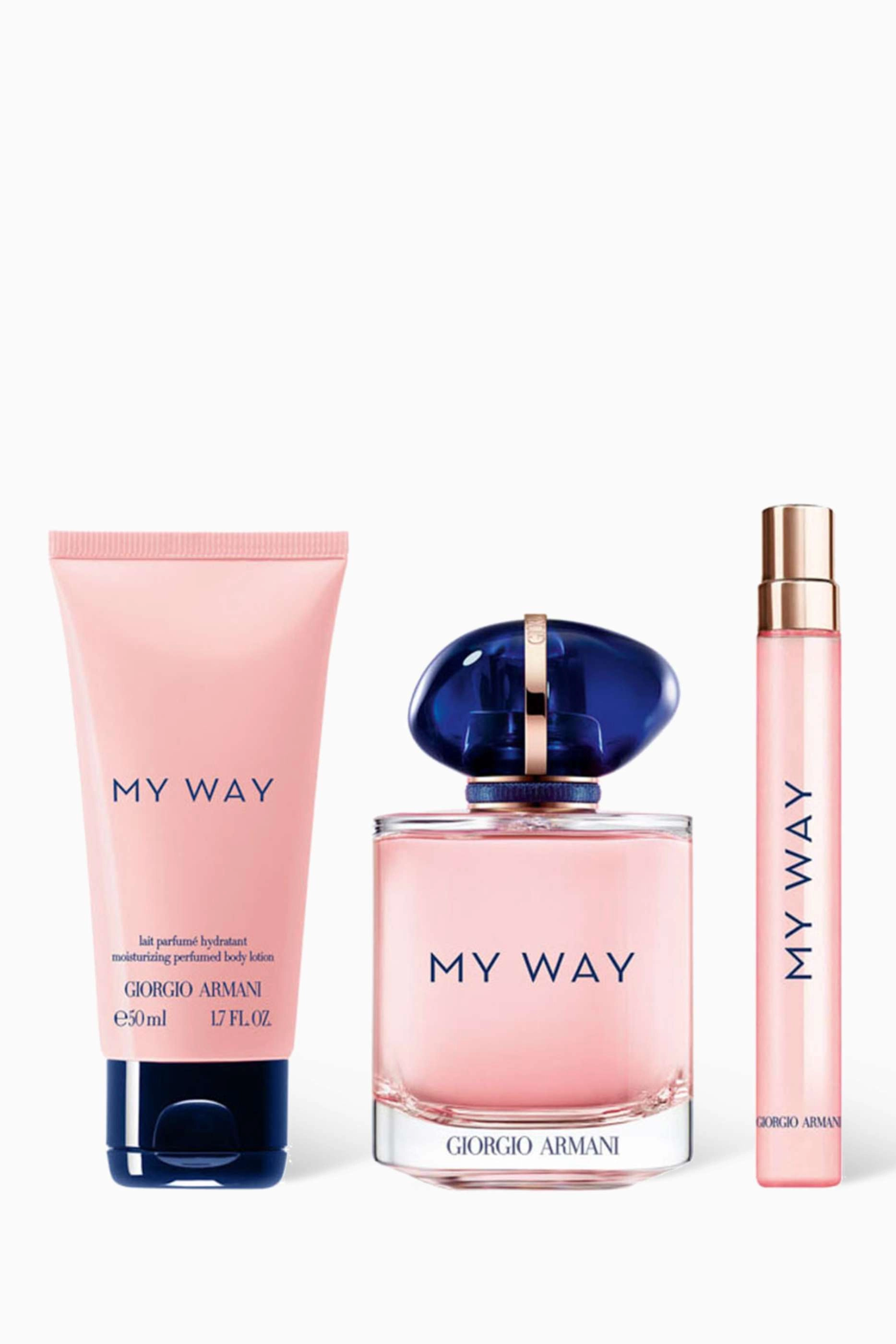 Armani Beauty My Way Eau de Parfum - 90ml + My Way Eau de Parfum - 10ml + My Way Body Lotion - 50ml