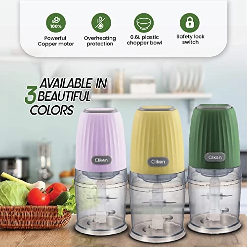 Electric Food Chopper - 600 ml