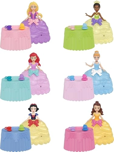 Disney Princess Cupcake Doll - small Plastic Multicolor