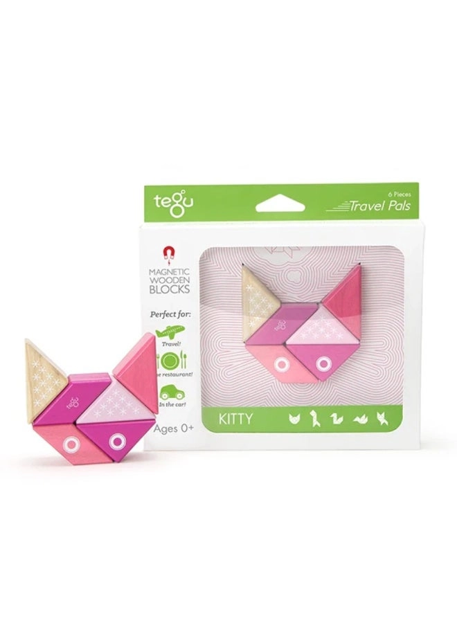 TEGU Kitty Travel Pal - 0+ 6 pieces