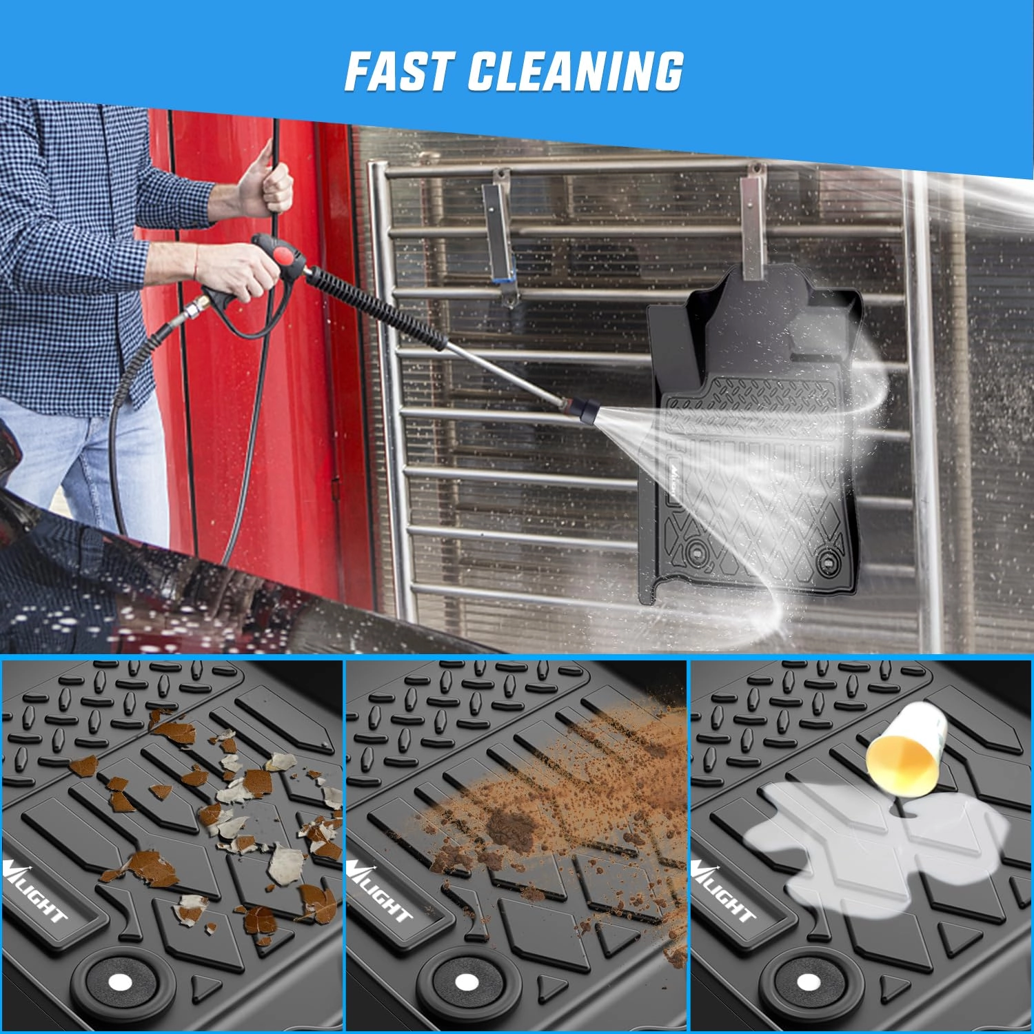 TPE Floor Mats - Toyota Tundra CrewMax Cab 2014-2021