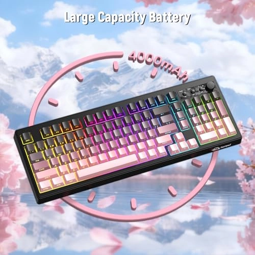 K100 - 2.4GHz Wireless Bluetooth USB-C