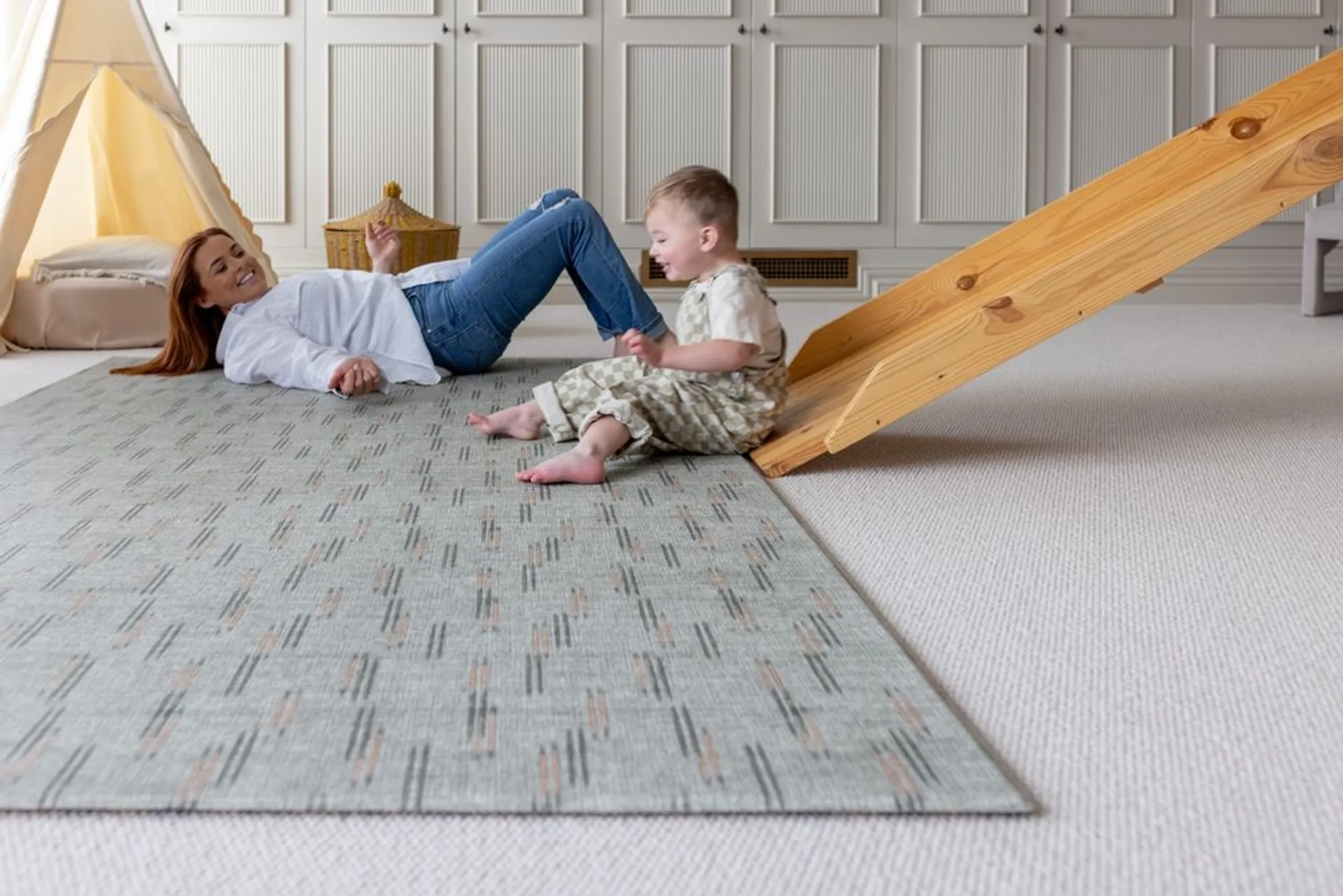 Checker & Ludo Playmat - Suitable for 0 month and above