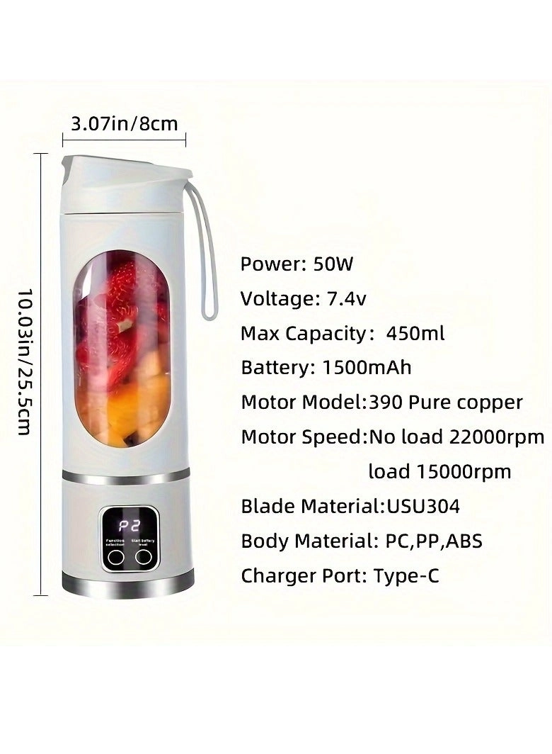 390 - USB Rechargeable LED Display Compact Design