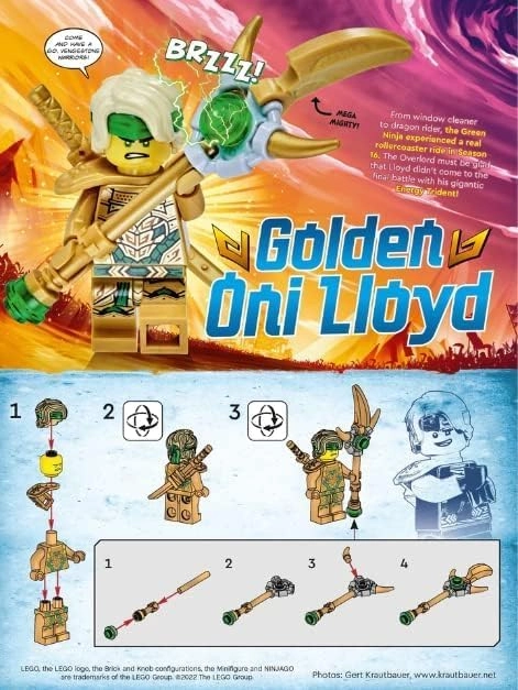 Ninjago - Lloyd - Golden Oni (NJO976)