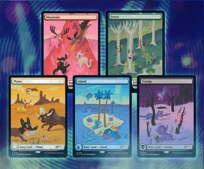 Magic TCG Secret Lair: Featuring: Gary Baseman - 5pcs