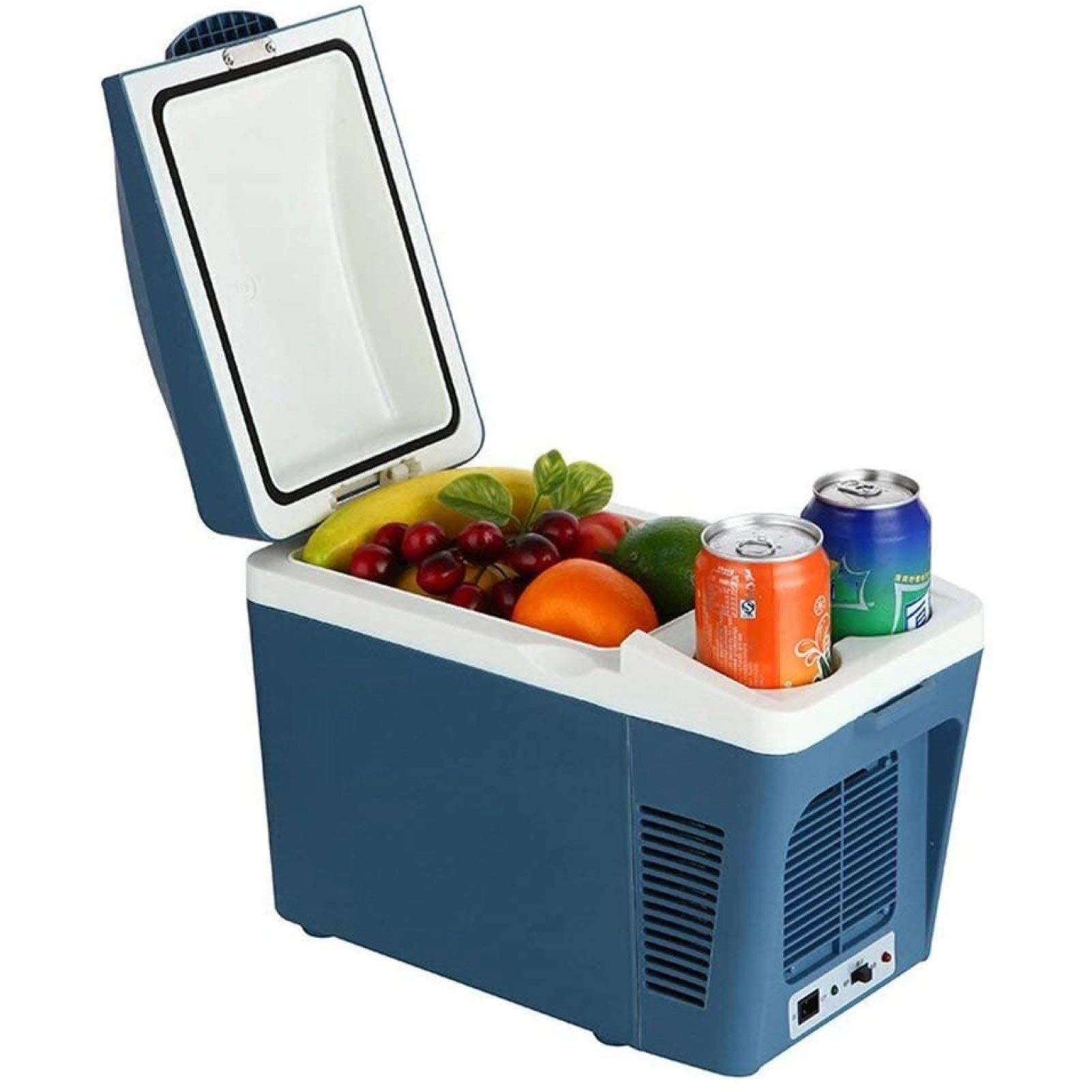 KCLQTK Mini Fridge - compact 8 x 330ml cans
